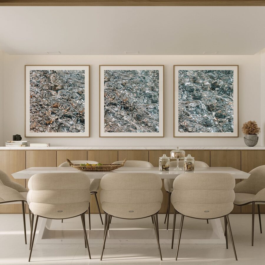 Obra de Marília Perez em ambiente