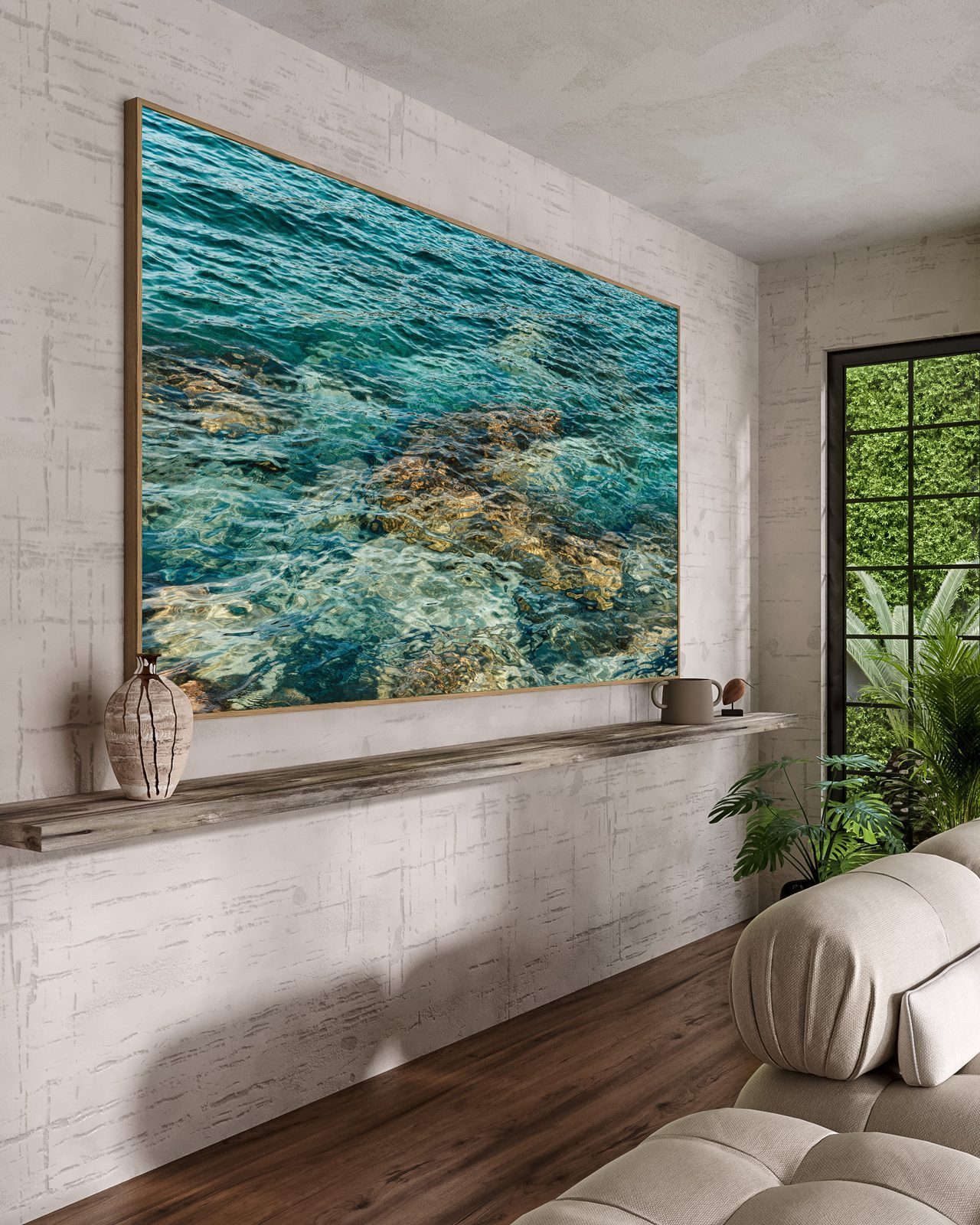 Obra da Coleção Bruce Peninsula instalada em ambiente